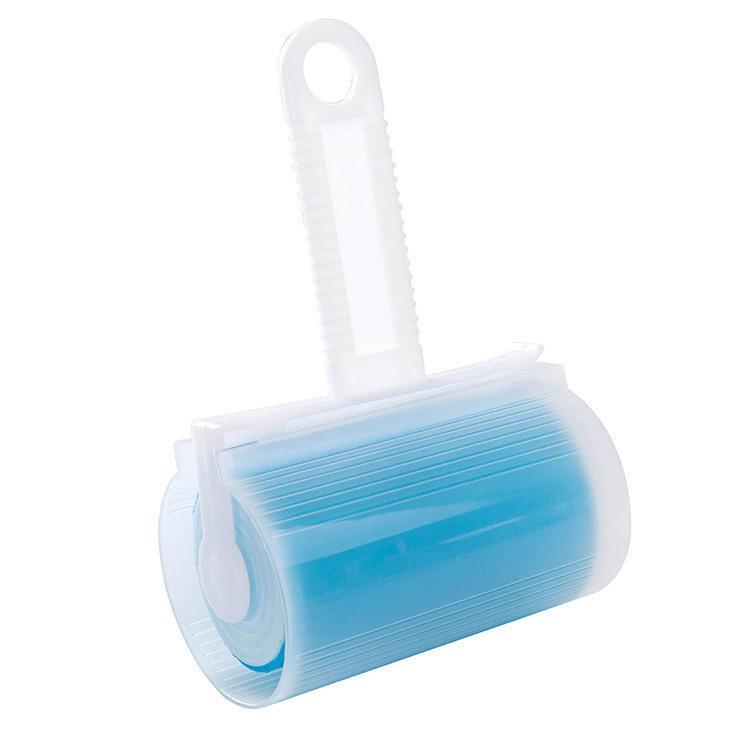 Lint Roller With Cover For Clothes And Upholstery Removal In Home Use