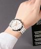 Seinteuseukoteuleondeon Hestia Diamond Multi Watch + Leather Band - White / St7501M-Sss1