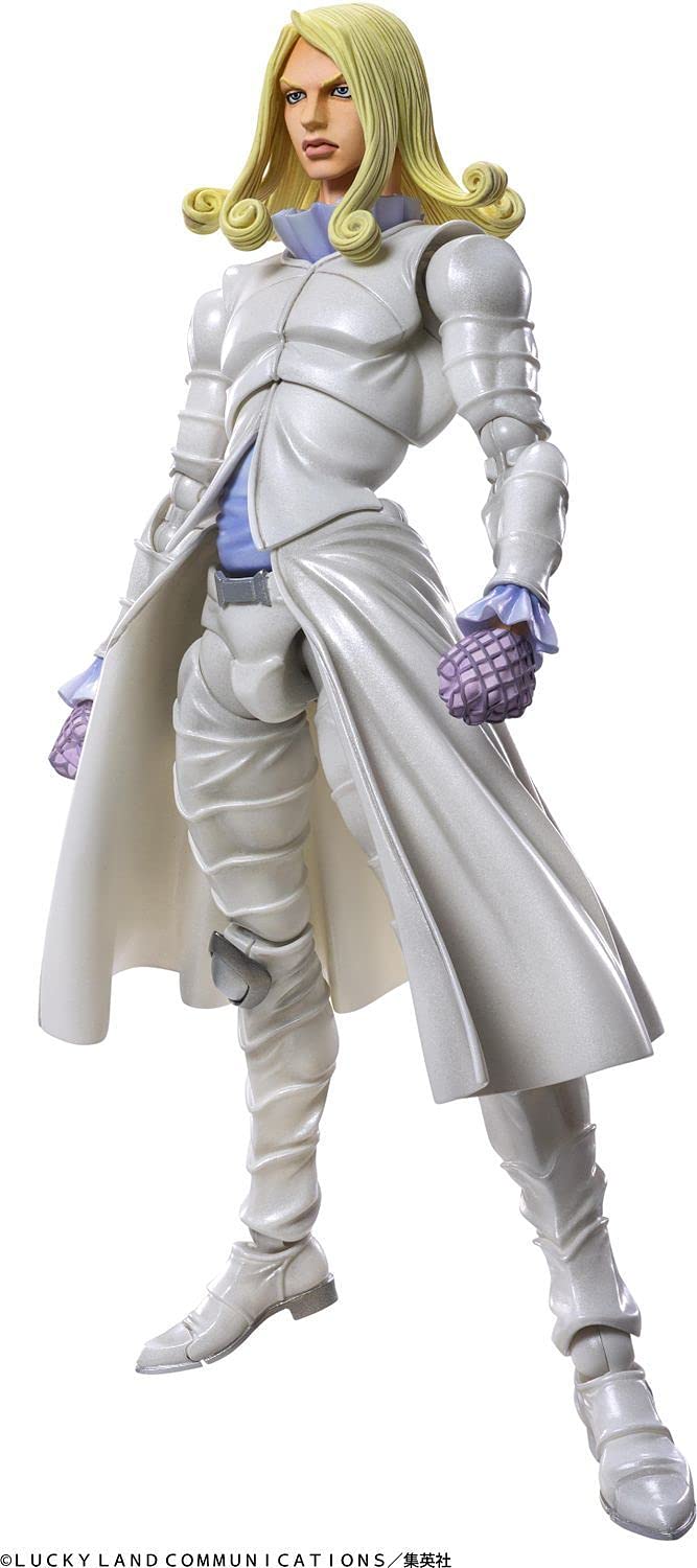 

Medicos Super Action Statue Bizarre Adventure Part Steel Ball Funny approximately 150mm PVC ABS POM painted action figure JoJo s 7 Run Valentine, &