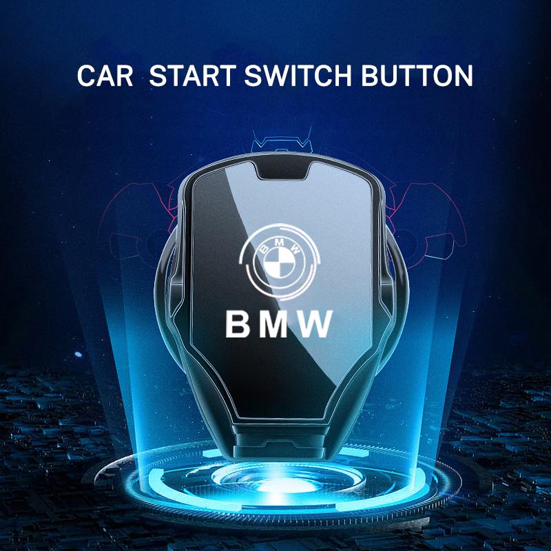 Car One-Click Start Buttons Protective Cover Decoration For BMW 50th X1 X3 X5 X4 X7 G30 G20 G32 G11 G12 F40 F30 F20 F10 E90 E60