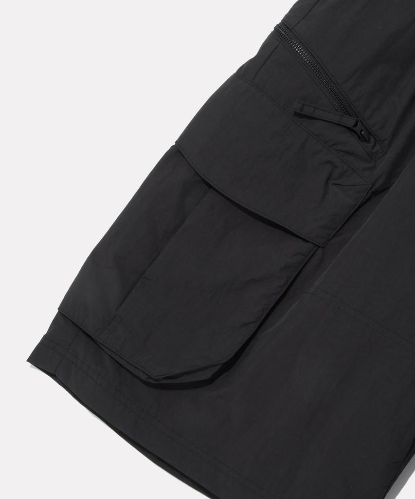 REEBOK Nylon Cargo Bermuda Shorts - Black
