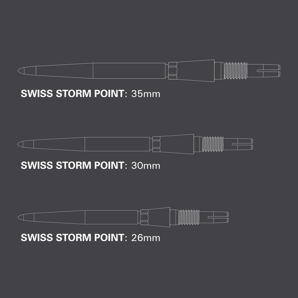 Target Swiss Storm Point Gold 26mm 340057