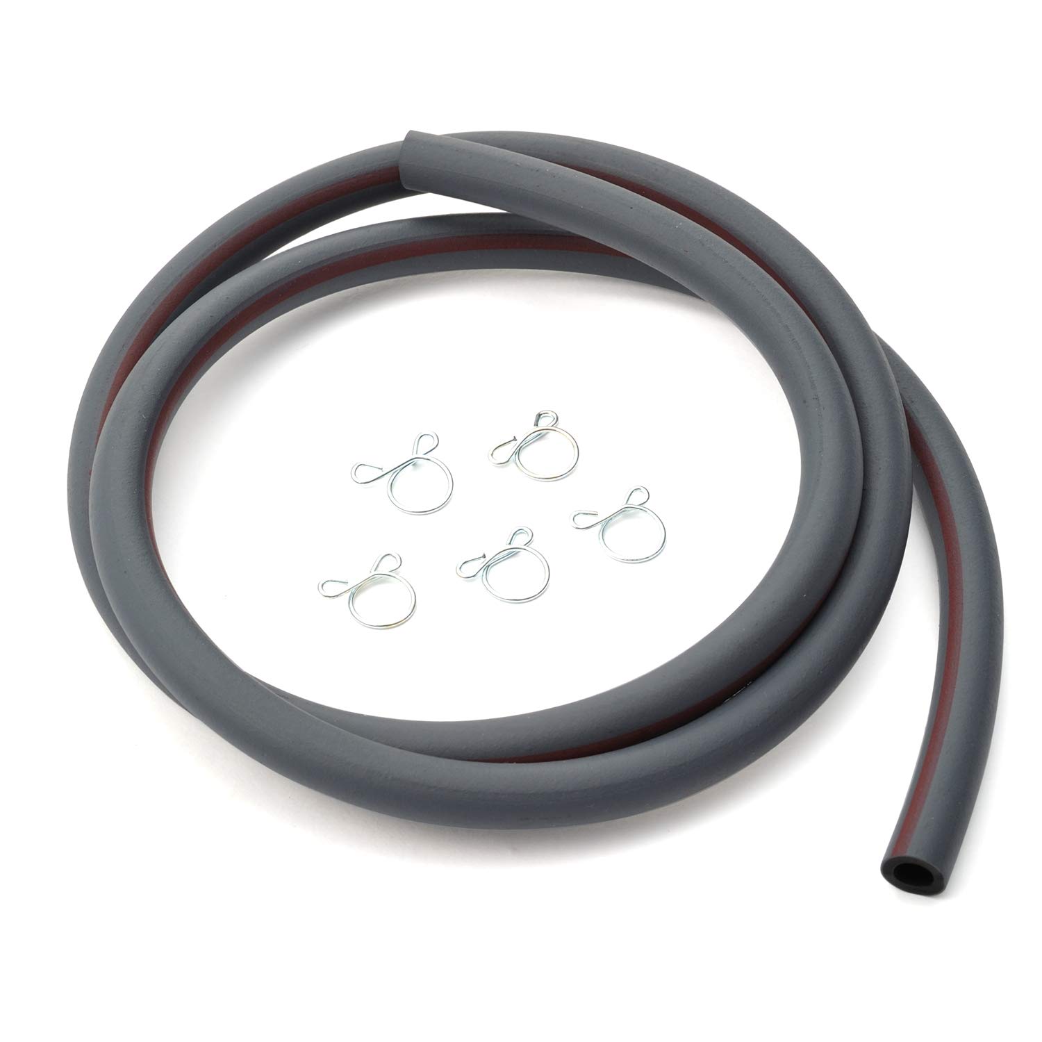 

Daytona 96462 Motorcycle Fuel Hose, Inner Diameter 0.2 x Outer Diameter 0.4 inches (6 Inner diameter φ6 сірий колір