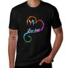 Line Dacne Heart Art Tshirt Festival Short Sleeve Tshirt