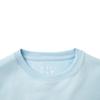 Li-Ning Comfortable Casual Simple Loose Round Neck Pullover Short Sleeve T-Shirt Women Tops Clear-Spring-Blue AHSV286-2