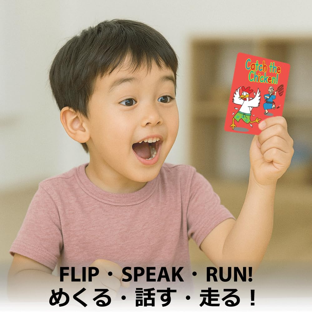 Catch the Chicken Summer Splash English Card Game English Word Game for Kids Summer Verb and Question Cards Ages 6 and Up – Noun,