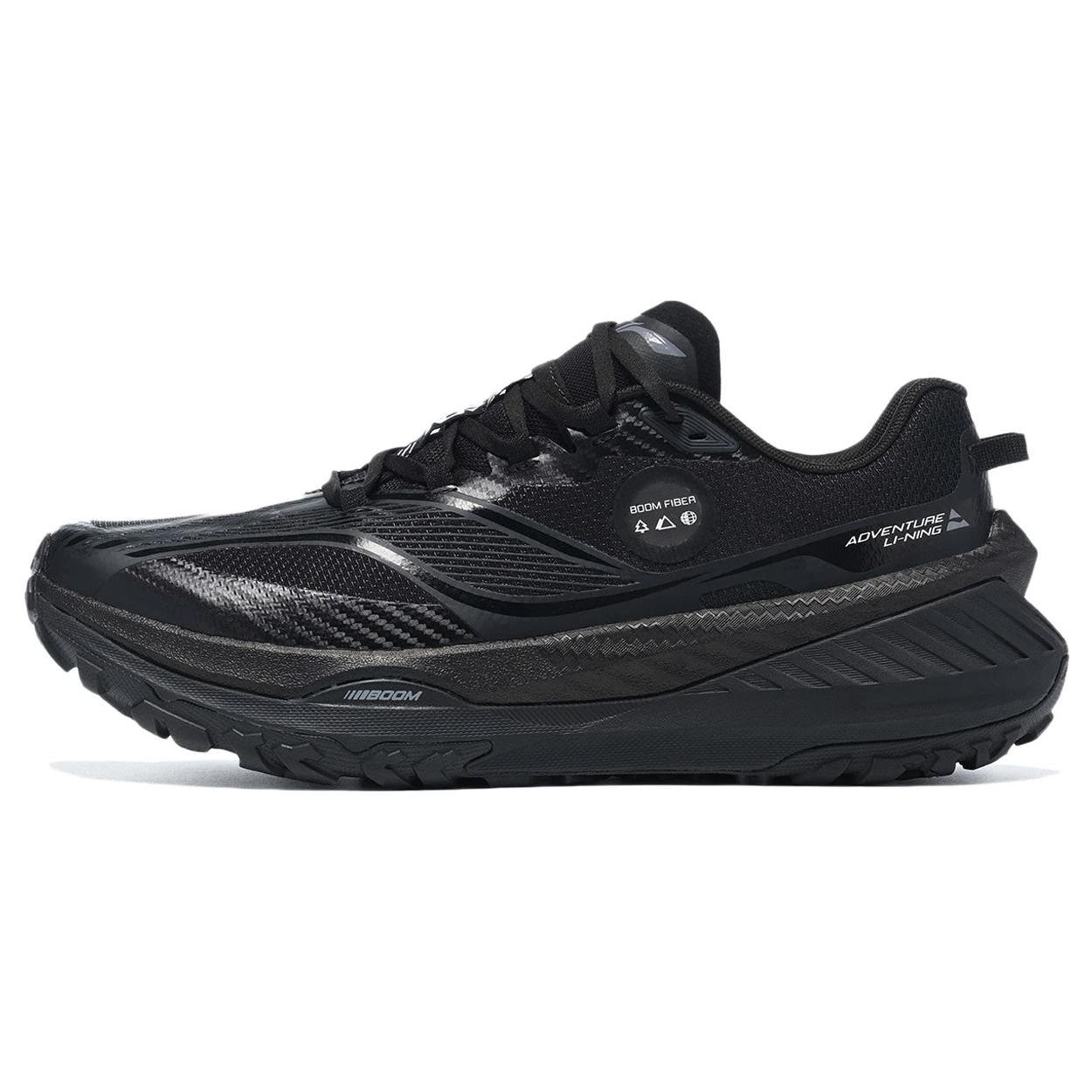 

Li Ning Comfortable Cushioning, Wear Resistant Low top Casual Running Shoes Men s Black ARNT003-2 39.5