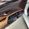 For Lexus ES 250 350 300h - 2024 Carbon Fiber Car Interior Door Window Lift Switch Button Panel Cover Trim Accessories