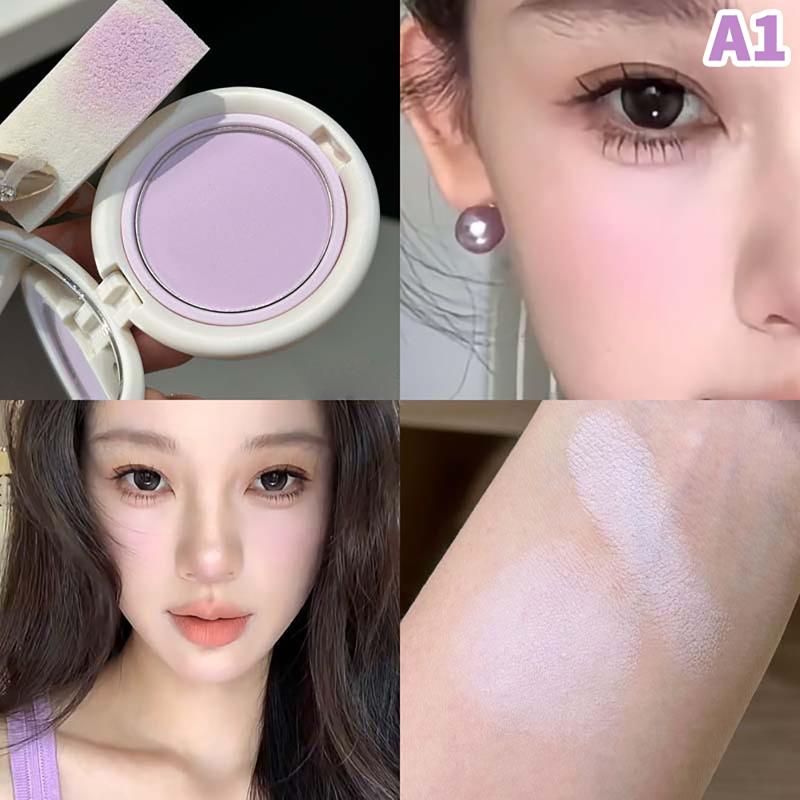 Herorange Monochrome Face Blush Palette Mineral Pigment Cheek Blusher Powder Makeup Professional Contour Shadow Pink Blusher