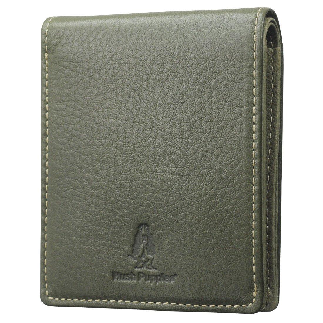 

Hush Puppies Nick Wallet Bifold Coin Purse Cowhide HP0606 (Green (50)) зелений