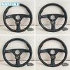 JDM 350mm Montecarlo Tarzı Direksiyon Simidi Evrensel Modifiye Yarış Spor Düz Direksiyon Simidi