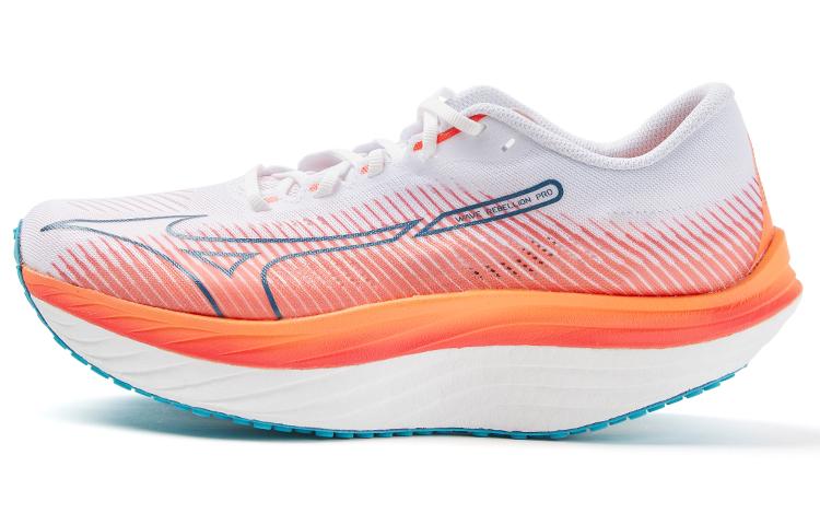 Mizuno Wave Rebellion Pro 'Blanc Orange' 44.5