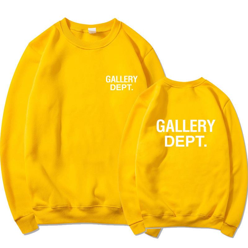 GALLERY DEPT 2026 Hanorac Unisex din Fleece cu Logo Trendy Transfer Termic
