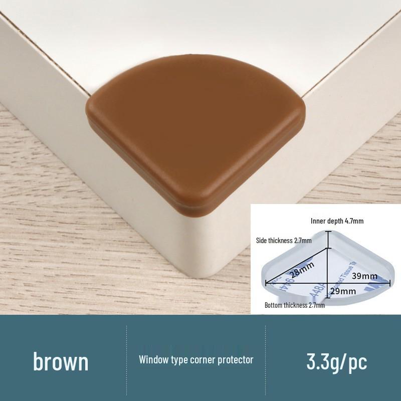 Verdickte Anti-Kollisions-Eckenschützer für Tische - Babysicherheit Glas Kantenschutz
