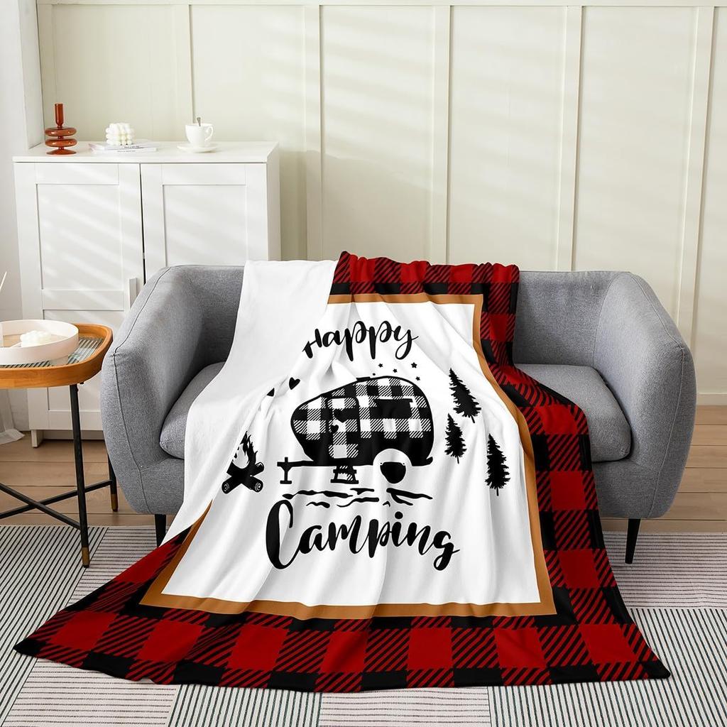 Japanese Ukiyoe Theme Flannel Fleece Throw Blanket MulticolorAll Season Warm Soft 3D Printed Patterns Unisex Japanese