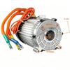 Three-Wheeled Variable Speed Brushless Differential Motor 60V-72V, 1500W-4000W, Four-Hole