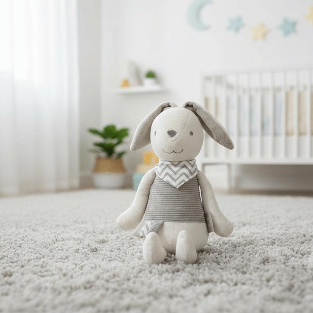 Soft Plush Rabbit Doll Baby Soft Long-Eared Rabbit Bed Doll Plush Toy  Kids Birthday Gift