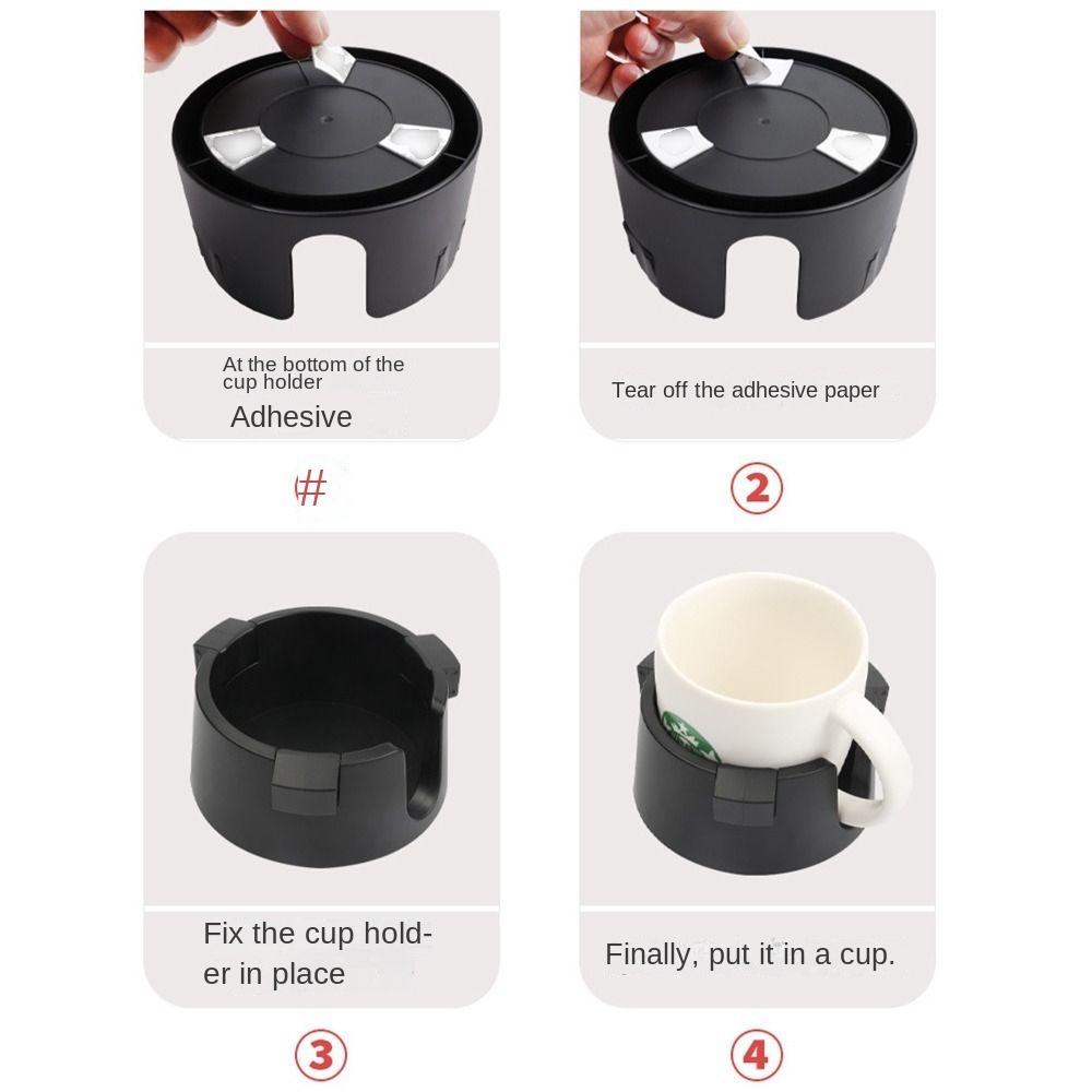 Creative Cup Holder Tip Proof Water Bottle Storage Rack Desktop Mug Rack  For Home/RV/Boat