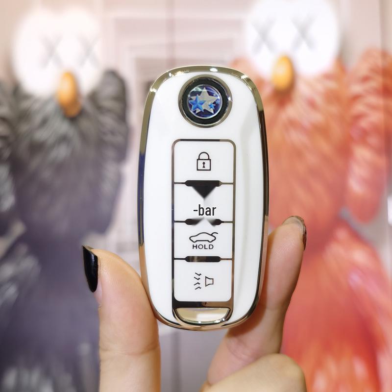 Kompatibilní pouzdro na klíč pro Dongfeng Venucia T90, D60, T70, T60 - Unisex skořepina klíče od auta a dekorace