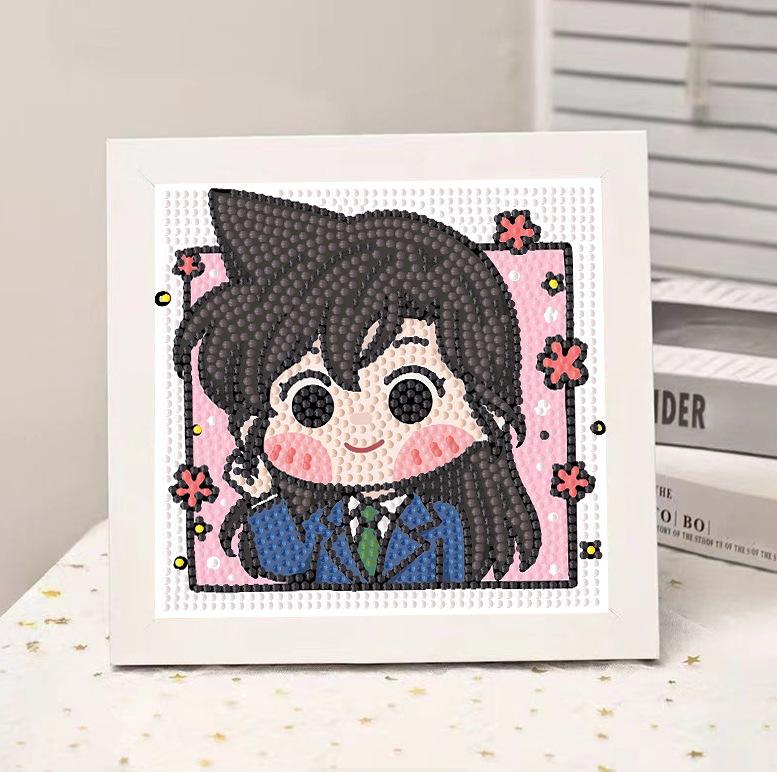 High-End Diamond Painting Diy Van Gogh Starry Sky Cat Creative Handmade Toy Table Decoration Diamond Painting With Frame