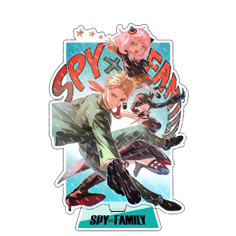 Anime Spy X Family Figure Cosplay Acrylic Stand Twilight Loid Forger Yor Forger Anya Forger Model Plate Collection Props Gifts