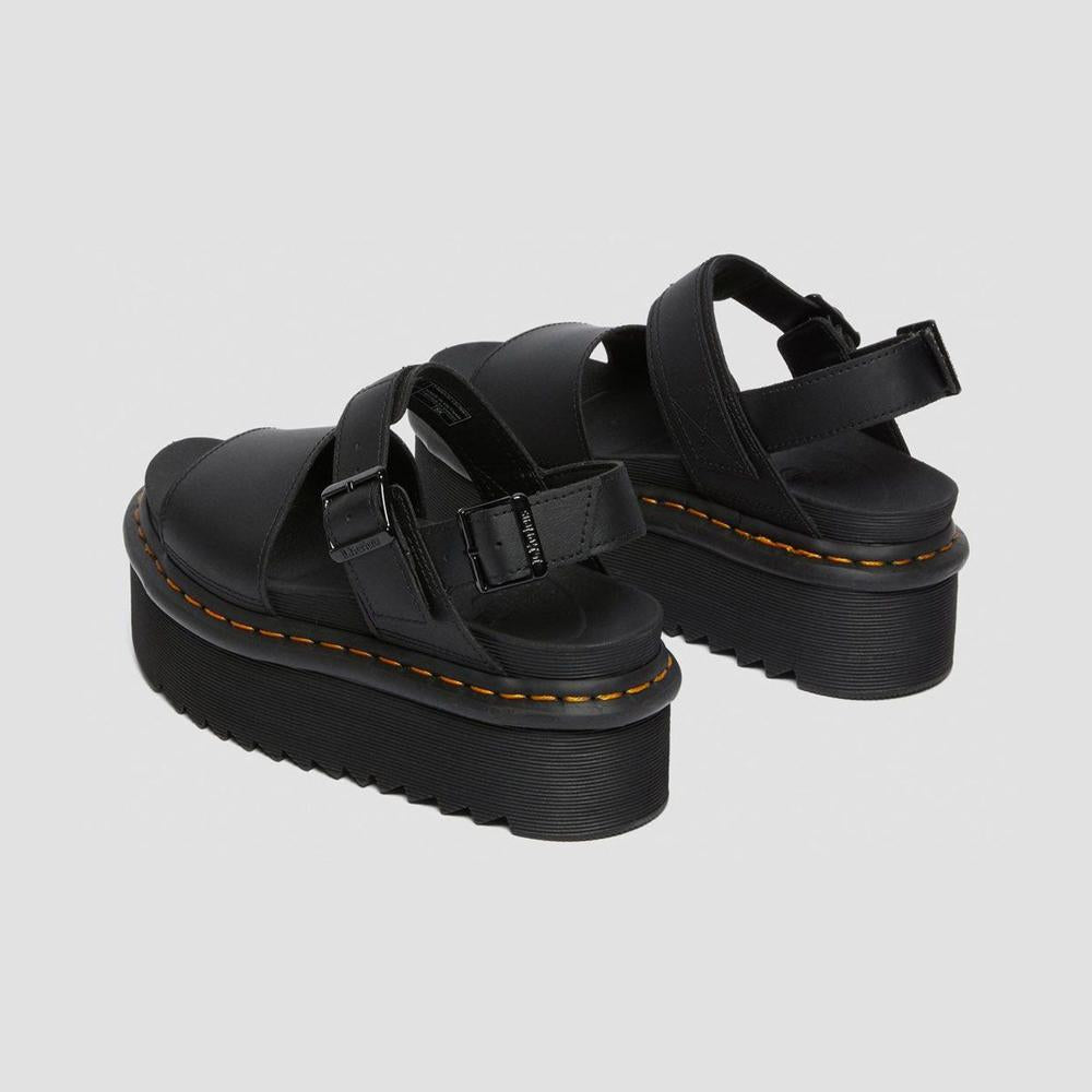 Sandals Dr. Martens Black Voss Quad
