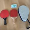 Used Table Tennis Racket Musashi, Racket, Case, and Bonus