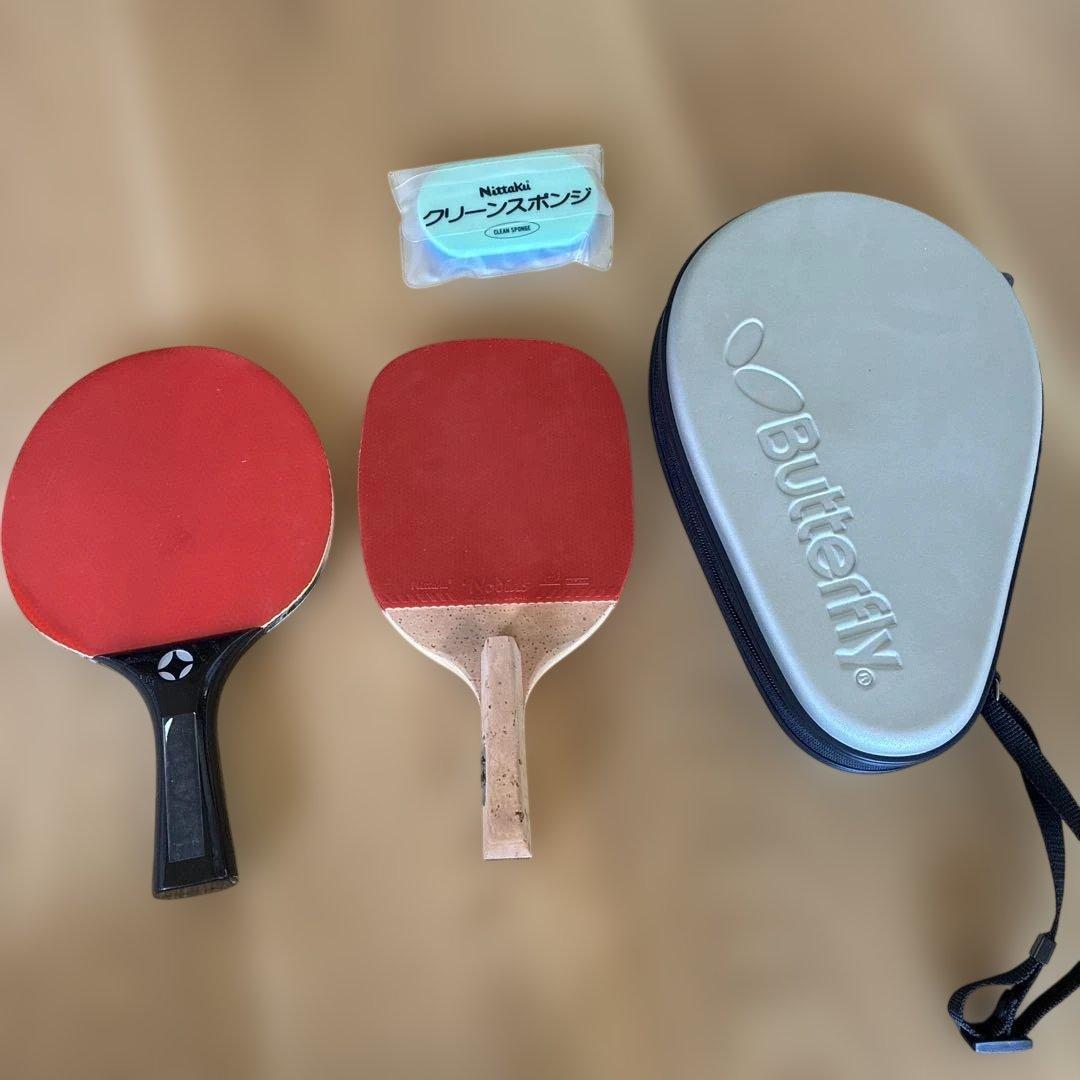 Used Table tennis racket Musashi, racket, case and bonus