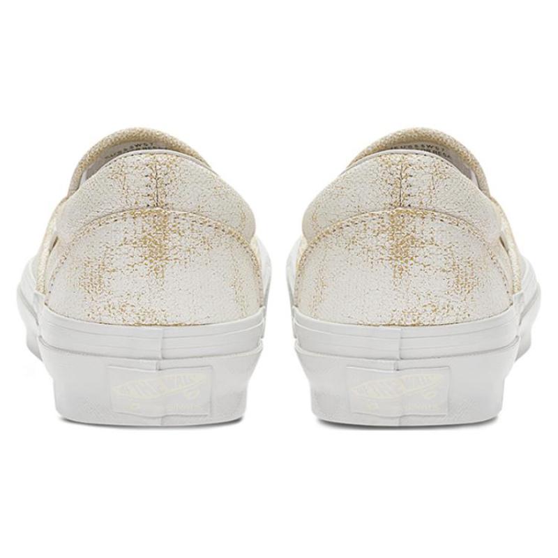 Vans Og Classic Slip On Lx 'Distress White' Sneakers VN0A32QNWTM