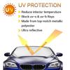 Suction Cup Car Window Screen Side Sun Shade, Mesh UV Block Curtain for Rear Protection Visor Seat, Heat Insulation Sunshade Baby Travel, Interior