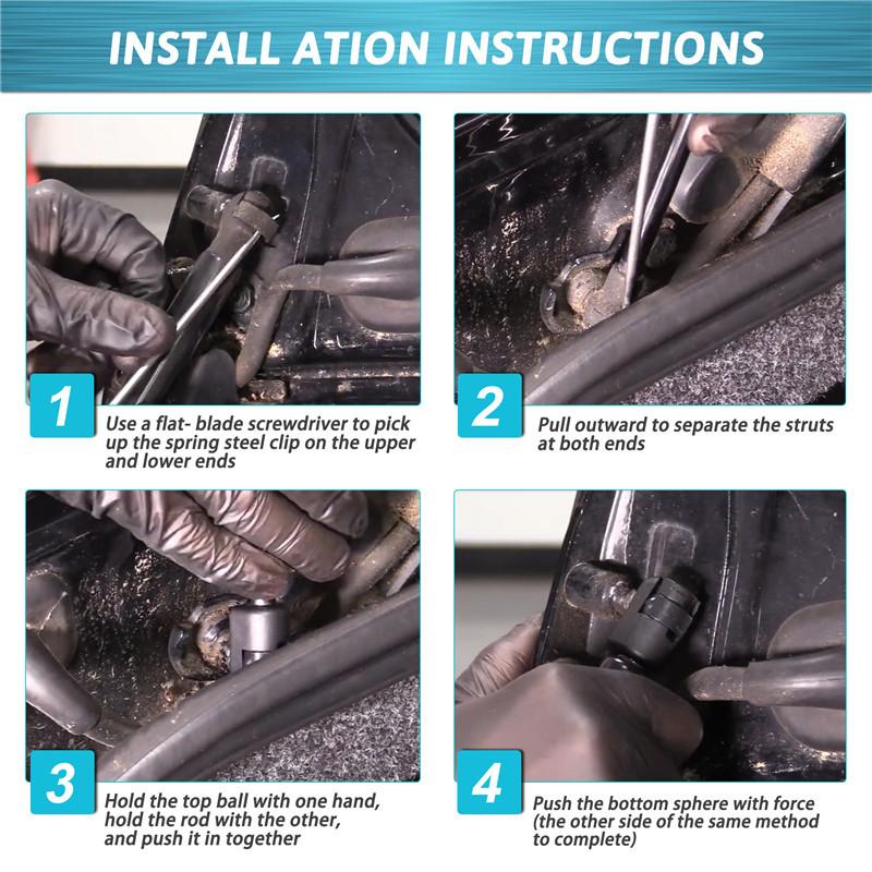 For Volkswagen Jetta 2005 2006 2007 2008 2009 2010 Car Rear Trunk Gas Spring Shock Struts Lift Support Arm Accessories