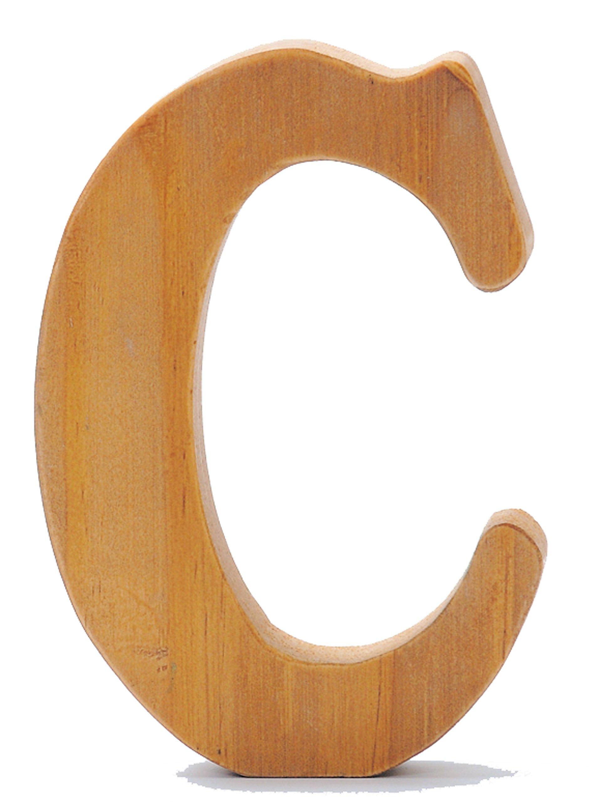

KI Japan Large Wooden Alphabet C, 15cm Tall, 153337