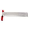 Marking T Ruler Stainless Steel Carpenter Hole Measuring Position Scribing Tool 200mm