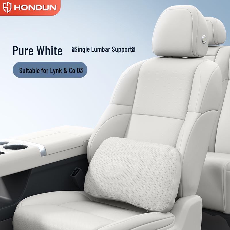 Lynk & Co 03 Headrest & Lumbar Support: Essential Car Interior Neck & Waist Protection Accessories.