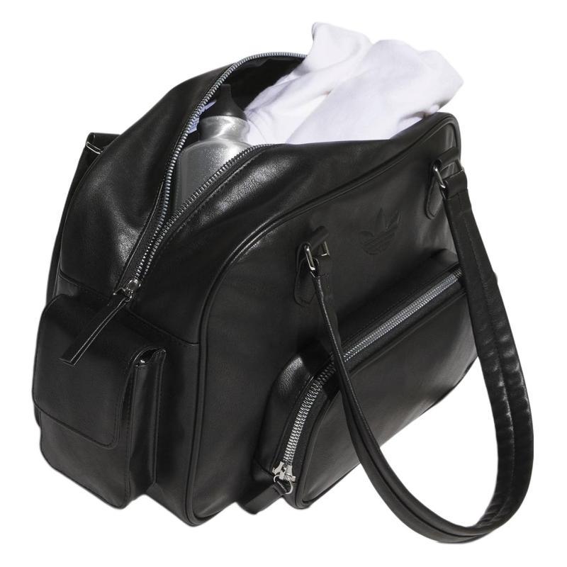 Adidas Originals PU Biker Bag, One Shoulder Handbag Regular Unisex Black Adidas JV9283