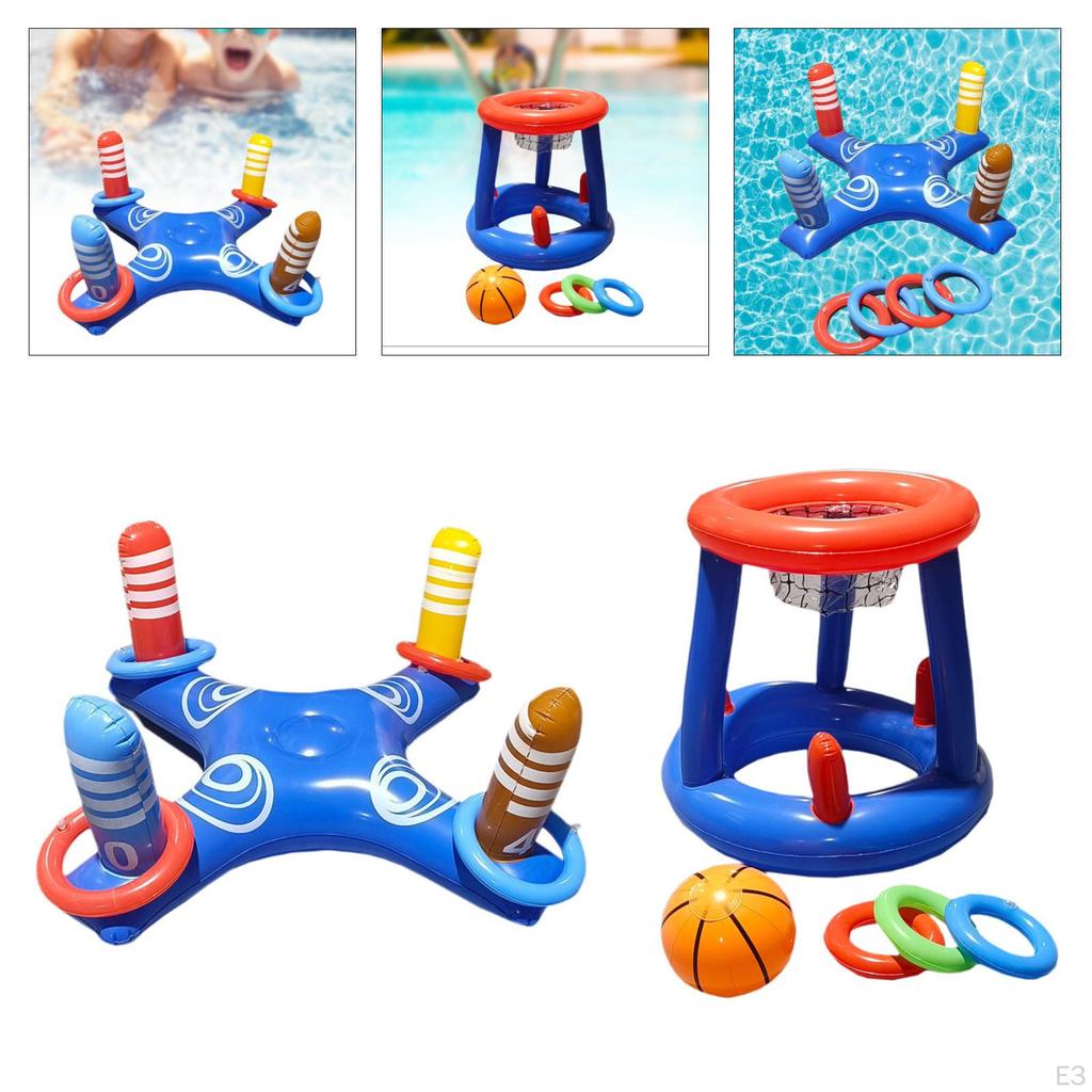Floating Ring Toss Game Set for Outdoor Fun