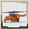 453PCS Helicopter Model MOC Aircraft Custom Puzzle DIY Creative Assembly Building Blocks Toy Collection Gift