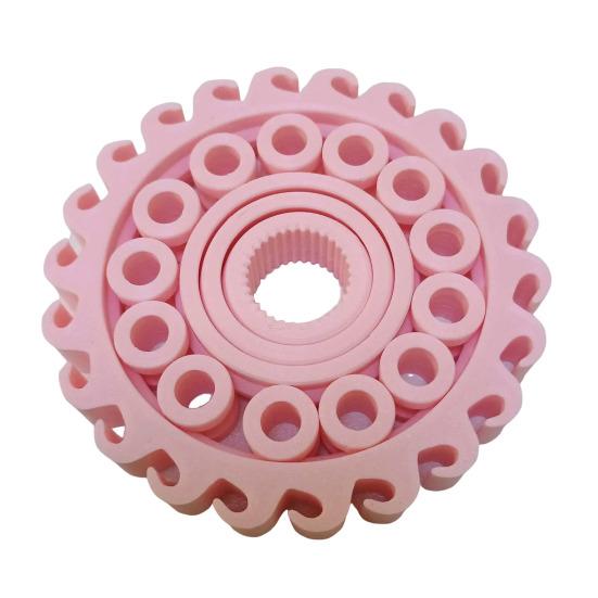 Wave Fidget Spinner Toy Stress Anxiety Relief Kids Teens Adults 3D Printed