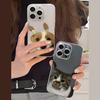 Funny Braids Cat Dog Phone Case for Couples For iPhone 16 e 15 14 13 12 11 Pro Max Plus Mini X XS XR SE 2020 2022 Funda Coque