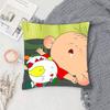 BIG EAR TUTU Cartoon Animation Pillow Case Fashion Square Pillowcase Bedroom Sofa Room Ins Decoration Leisure