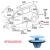 Car Door Panel Trim Side Skirt Clip Wheel Arch Guard Apron Fastener For Toyota Prado Alphard Voxy Noah Estima Previa Lexus