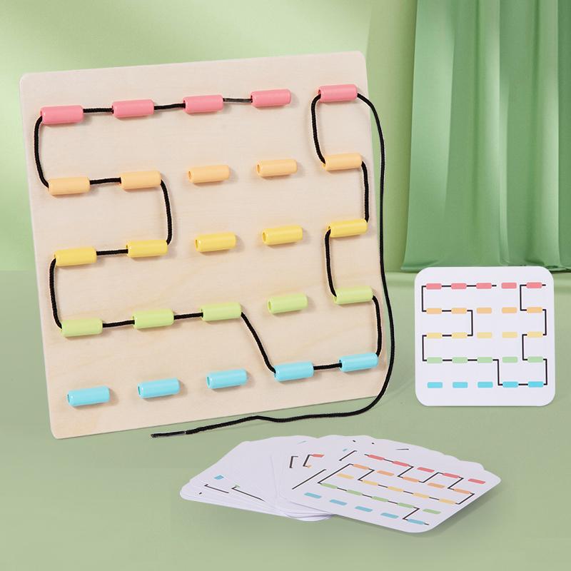 

Fun Educational Rope Toy Hand-eye Coordination Training Baby Early Education Enlightenment Game