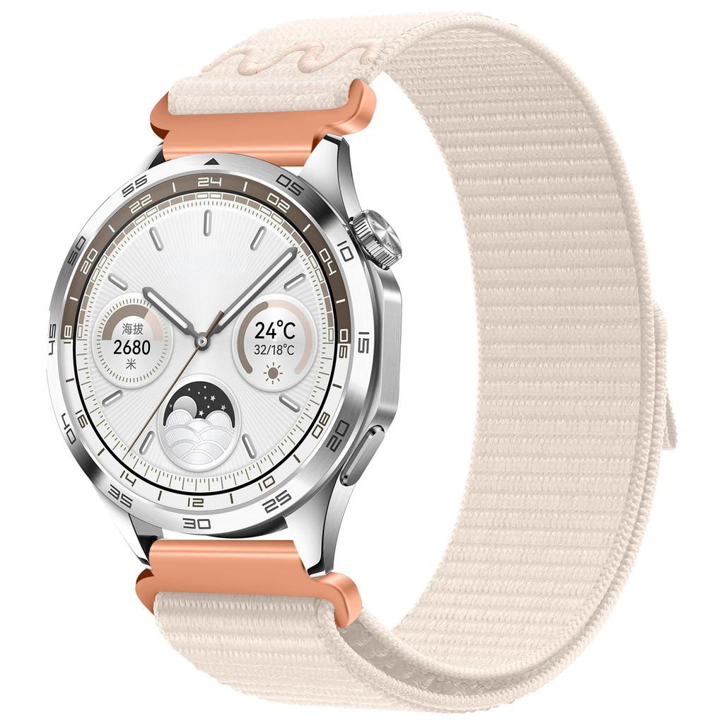 22mm 20mm Nylon Loop Band For Huawei Watch GT5/4/3/2 Pro 46mm Wristband Bracelet Samsung Watch 7 6 5 4 Amazfit GTR/Balance Strap