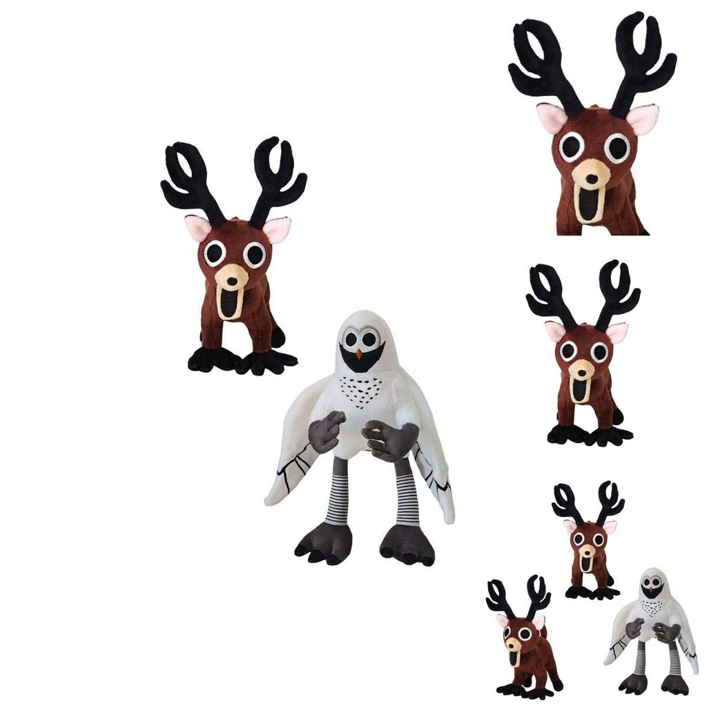 Elk Owl 99nights Terror Game Plüschtier Für Sammler Geschenk Und Horror-Thema Dekoration