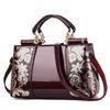 Embroidery Women Bag Leather Purses and Handbags Luxury Shoulder Bags Female Bags for Women