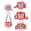Soft Lion Dance Shoulder Bag Plush Red Lion Coin Pruse  Pay a New Year Call