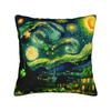 Pillow Cover Night Van Gogh'S Starry Sky Goes Irish Novelty Pillow Case For Couch Sofa Bedroom Pillowcases