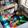 Final Fantasy Pattern Rug, Indoor/Outdoor Mat, for Picnic, Gameroom, Bedroom, Office, Living Room, Home Decor Carpet, Birthday Gift
