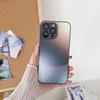 Applicable to iPhone17PROMAX gradual change frosted glass mobile phone case Apple 16 comes with lens film 15 protective case