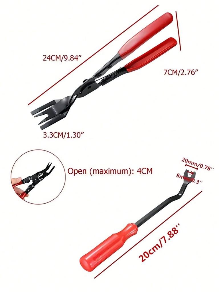 Automotive Disassembly Tool Set – Designed for Safe Removal of Car Plastic Fasteners & Interior Components